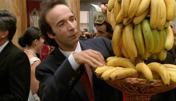 Stasera in tv su Rete 4 Johnny Stecchino con Roberto Benigni (4)