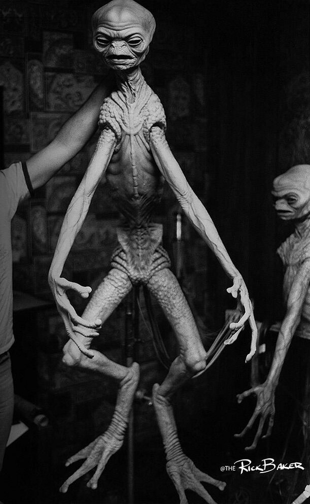 E.T. doveva essere un horror le foto dell'alieno di Rick Baker (2)