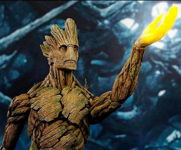 Guardiani della galassia le nuove action figures Hot Toys di Rocket e Groot (9)