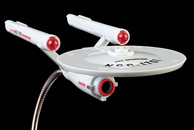 Star Trek Gadget portachiavi phaser, web cam e sveglia Enterprise (3)