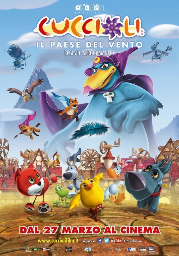 Cuccioli - Il paese del vento - poster