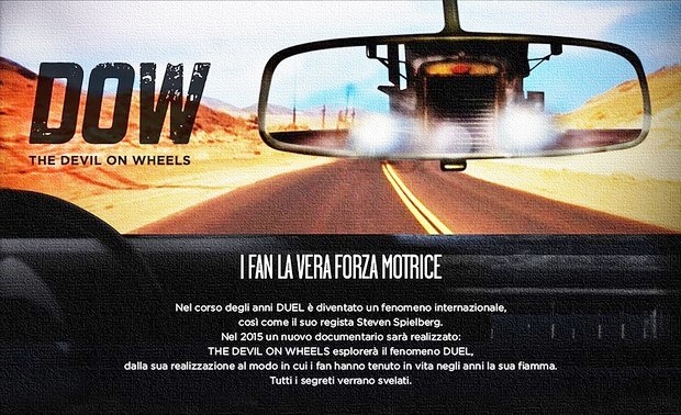 D.O.W. - The Devil on Wheels il documentario su Duel di Luca e Gabriele Stifani