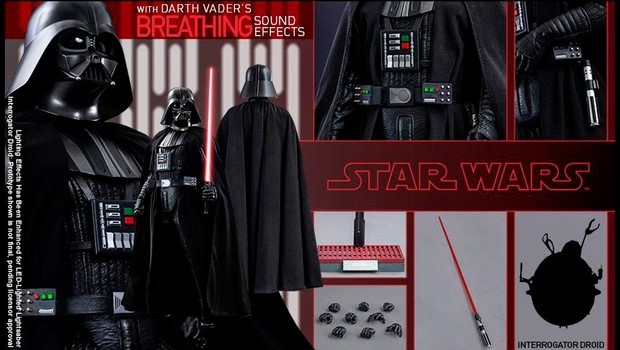 Star Wars nuova action figure Hot Toys di Darth Vader (19)