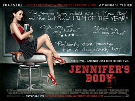 3Â° spot tv e una nuova locandina per Jennifer's Body 