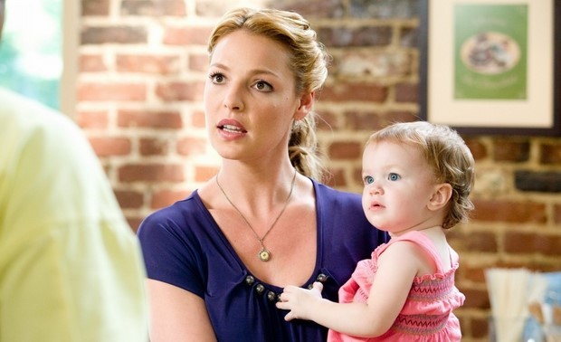 Stasera in tv su Canale 5 Tre all'improvviso con Katherine Heigl (3)