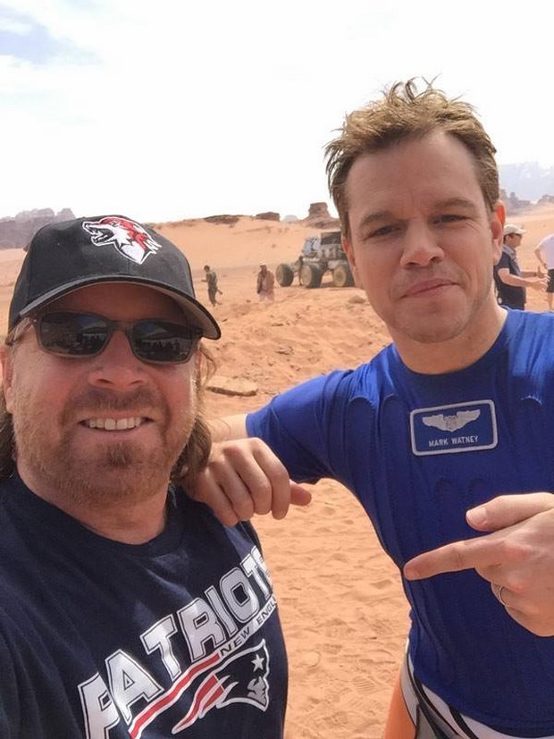 The Martian di Ridley Scott foto dal set con Matt Damon (2)