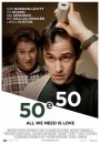 50 e 50 - il poster italiano e le foto ufficiali del film