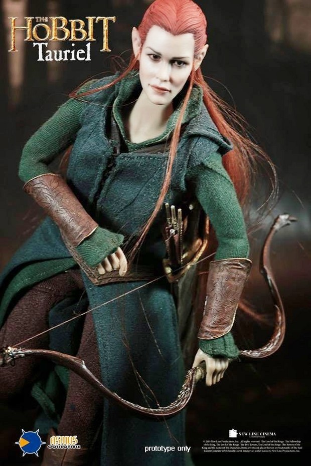 Lo Hobbit 3 l'action figure di Tauriel (4)