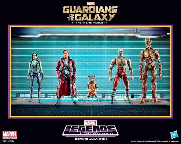 Guardians of the Galaxy - prime foto delle action figures ufficiali (1)