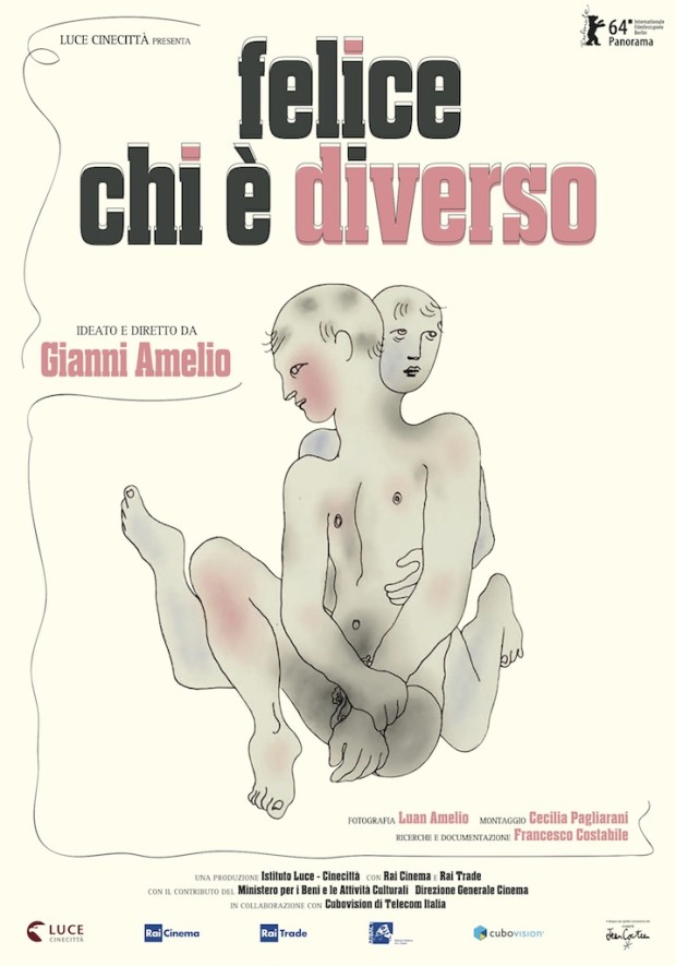 felice chi è diverso poster