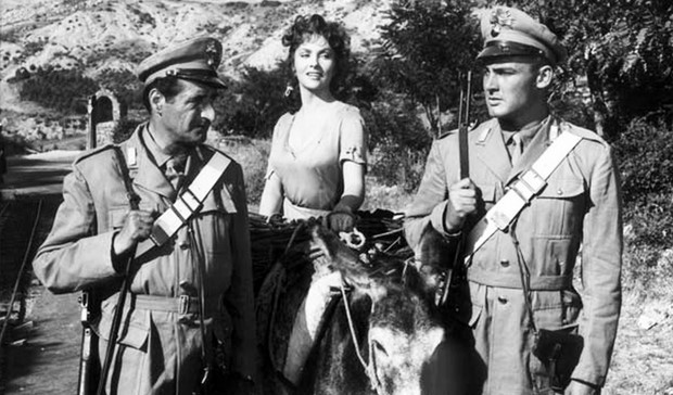 Stasera in tv su Rai 3 Pane, amore e fantasia con Vittorio De Sica e Gina Lollobrigida