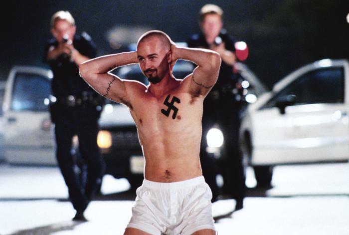 AMERICAN HISTORY X, Edward Norton, 1998, © New Line