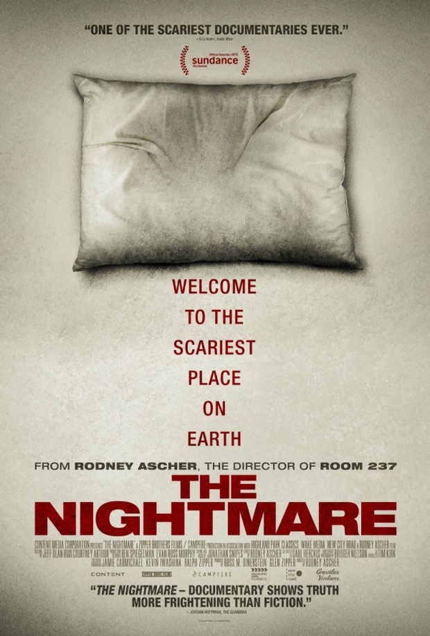 The Nightmare trailer e poster del nuovo inquietante documentario del regista di Room 237