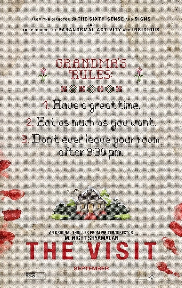 The Visit primo poster del thriller di M. Night Shyamalan (2)