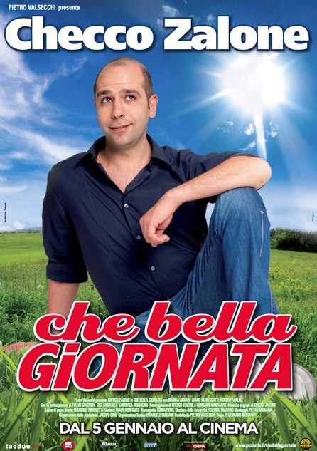 Che bella Giornata di Checco Zalone: vogliamo dare un voto alla locandina?