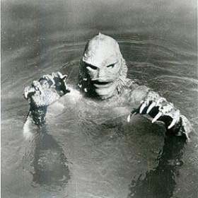 Creature from the black lagoon