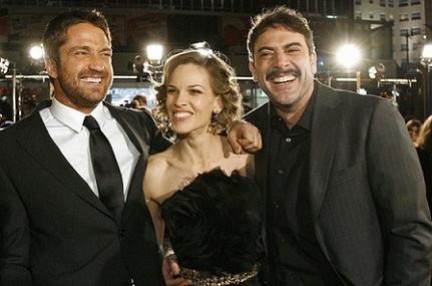 Gerard Butler Hilary Swank Jeffrey Dean Morgan