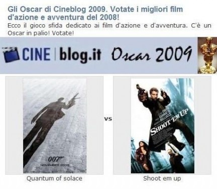 Oscar di Cineblog Gioco sfida miglior film d'azione e d'avventura