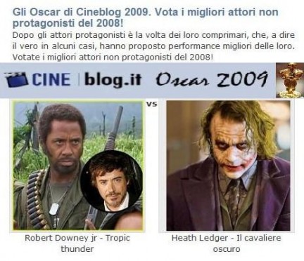 Gioco sfida migliori attori non protagonisti Oscar di Cineblog