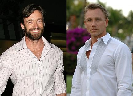 Hugh Jackman e Daniel Craig