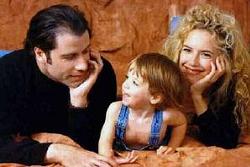 John Travolta, Jett Travolta e Kelly Preston