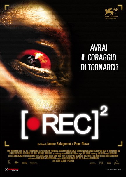 Locandina italiana definitiva per Rec 2