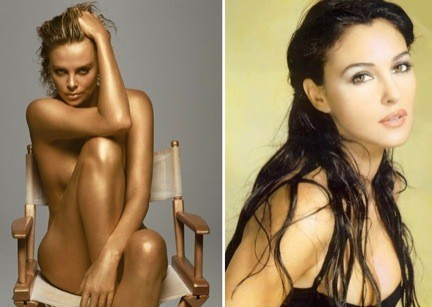 Monica Bellucci - Charlize Theron- sexy