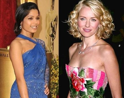 Naomi Watts e Freida Pinto