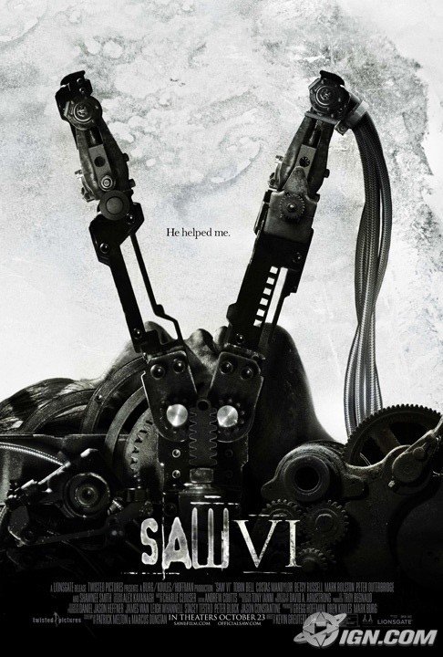 Nuovo poster per Saw 6