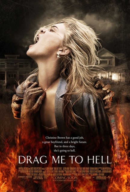 Prima locandina per Drag Me To Hell di Sam RaimiPrima locandina per Drag Me To Hell di Sam RaimiPrima locandina per Drag Me To Hell di Sam RaimiPrima locandina per Drag Me To Hell di Sam Raimi