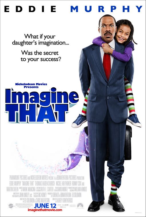 Prima locandina per Imagine That, ritorno in sala di Eddie Murphy