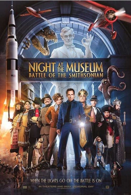 Prima locandina per Night at the Museum 2: Battle of the Smithsonian