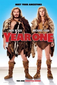 Prima locandina per Year One, comemdia con Jack Black e Michael Cera