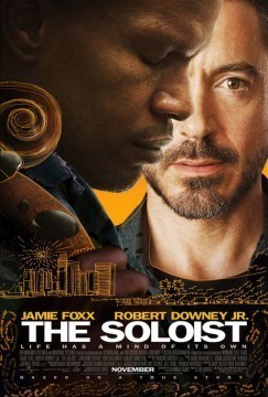 Primi due spot tv per The Soloist, film con Jamie Foxx e Robert Downey, Jr. protagonisti