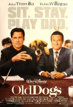 Primo poster per Old Dogs, film con John Travolta e Robin Williams