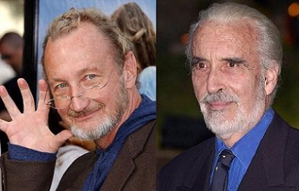 Robert Englund & Christopher Lee