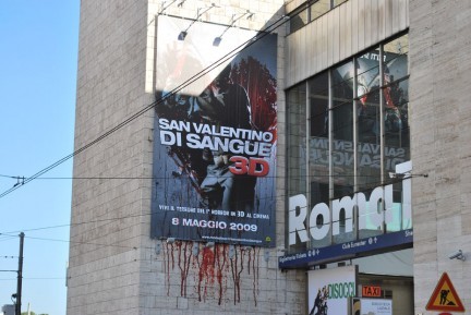 San Valentono di Sangue in 3D, a Roma arriva la Campagna Guerriglia 