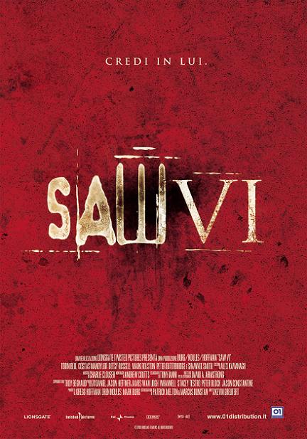 Saw VI: ecco la locandina italiana