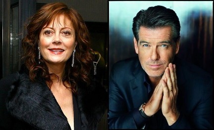 Susan Sarandon e Pierce Brosnan