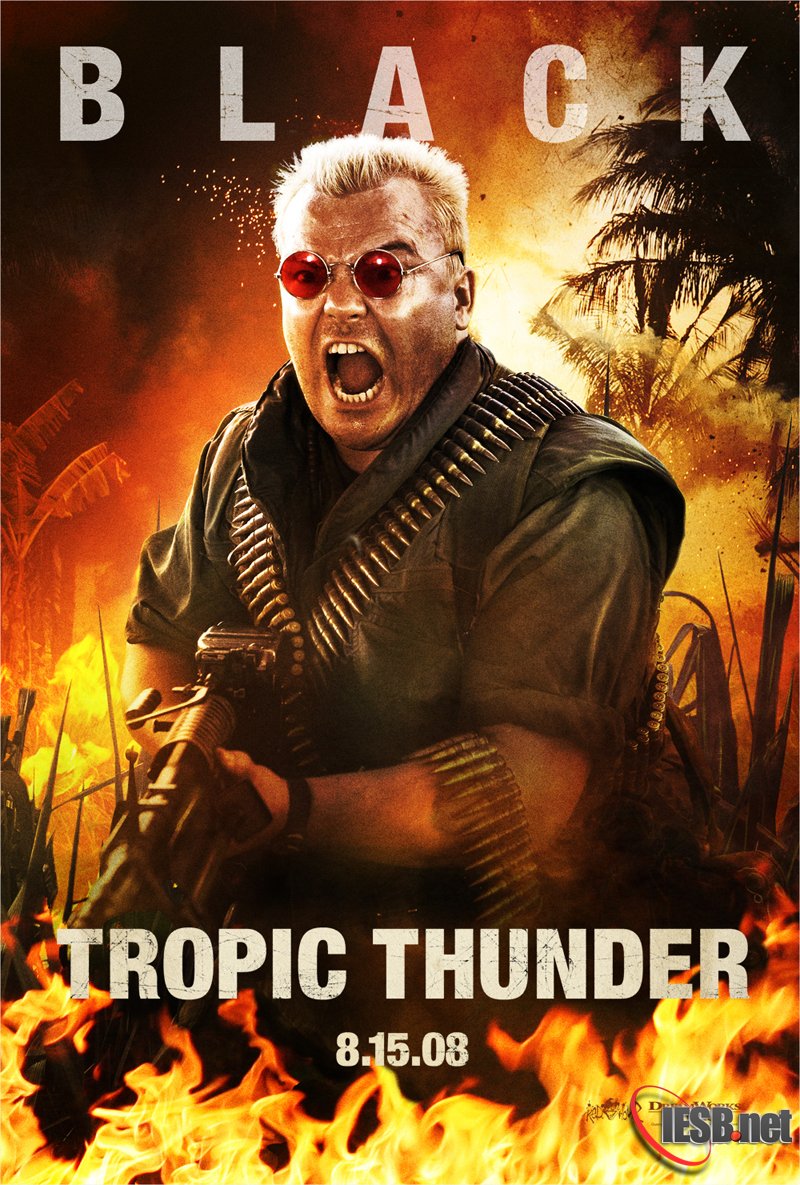 tropic thunder poster