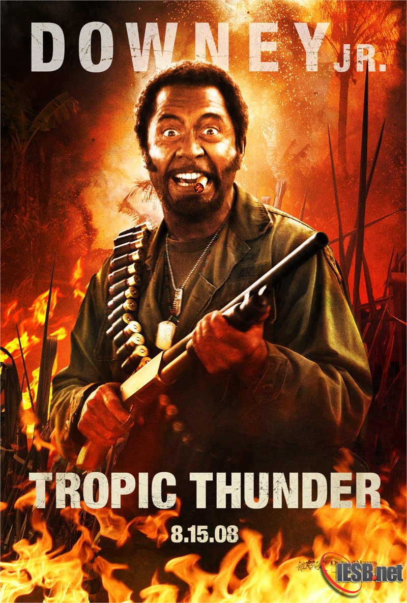 tropic thunder poster