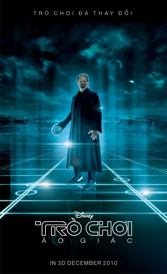 Tron Legacy: ecco il poster con Jeff Bridges