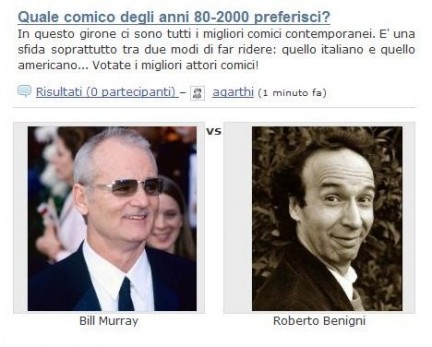 Vota i migliori comici anni 80-2000