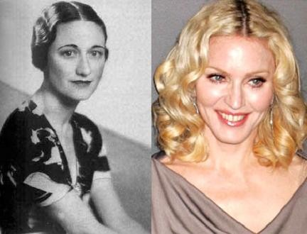 Wallis Simpson e Madonna