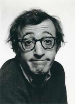  Woody Allen by Philippe Halsman