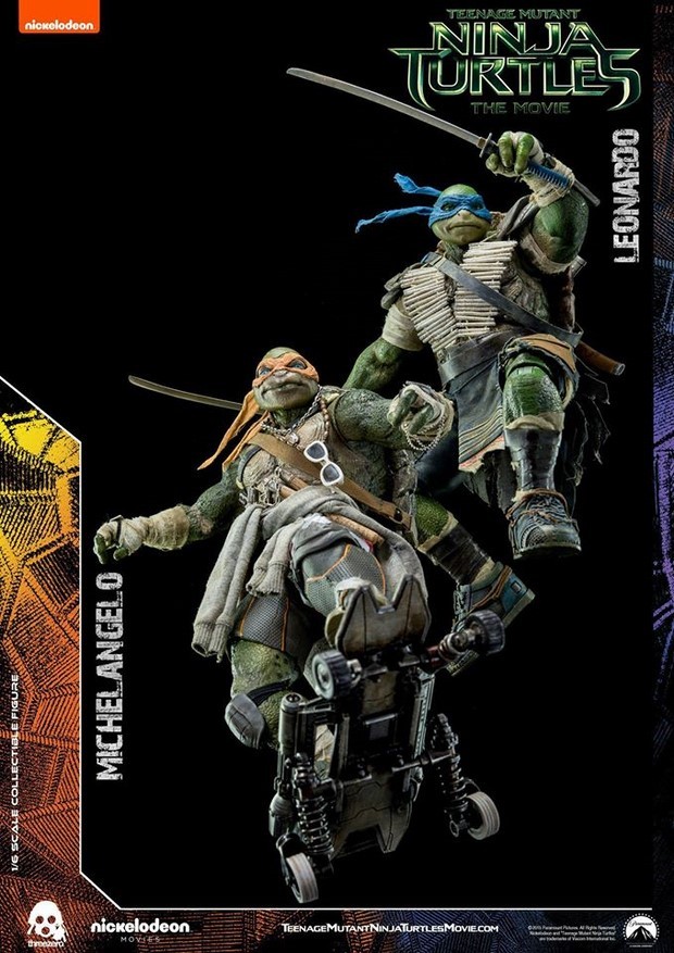 Tartarughe Ninja reboot nuove action figures di Leonardo e Michelangelo (1)