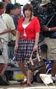 Adam Sandler nei panni di...sua sorella, sul set di Jack and Jill- Le foto