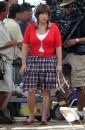 Adam Sandler nei panni di...sua sorella, sul set di Jack and Jill- Le foto