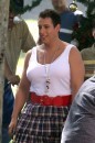 Adam Sandler nei panni di...sua sorella, sul set di Jack and Jill- Le foto