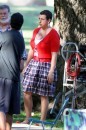 Adam Sandler nei panni di...sua sorella, sul set di Jack and Jill- Le foto